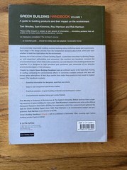 Green Building Handbook: Volume 1 A Guide to Building Products