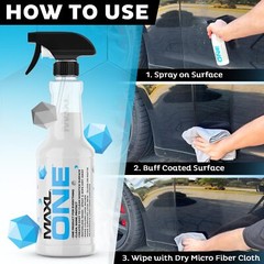 20oz Waterless Car Detailer Spray – Clean Shine & Protect Paint Glass Wheels