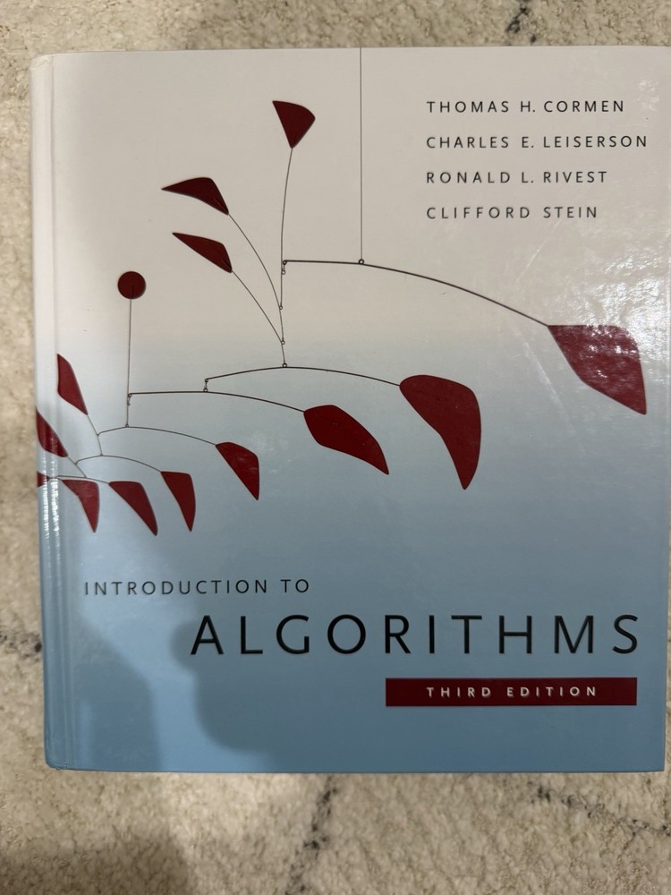 Introduction to Algorithms, Third Edition (2009, Hardcover)