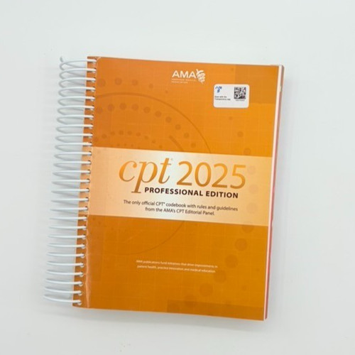 cpt 2025: Professional Edition. Spiral bound. AMA.