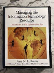 Managing the Information Techn – Paperback