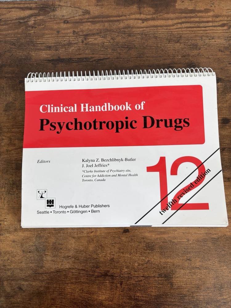 Clinical Handbook of Psychotropic Drugs – 12 Revised Edition.