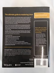 Linux Bible by Christopher Negus 10th Edition Wiley 2020 Softcover #Z4688
