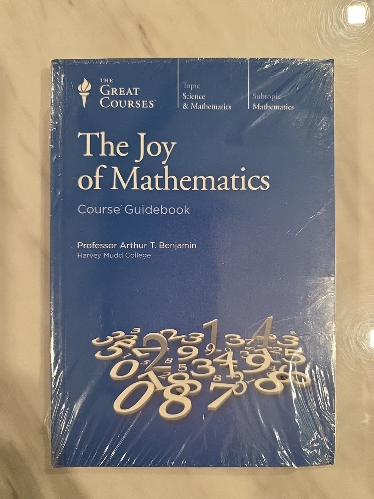 The Great Courses: The Joy of Mathematics Guidebook and DVD SET NEW! READ