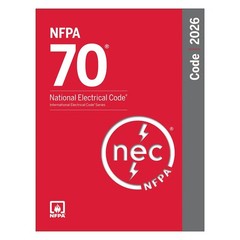 NFPA 70, National Electrical Code (NEC) (2026) – Paperback
