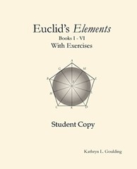 Euclid’s Elements with Exercises, Goulding 9780692925942 Fast Free Shipping-,