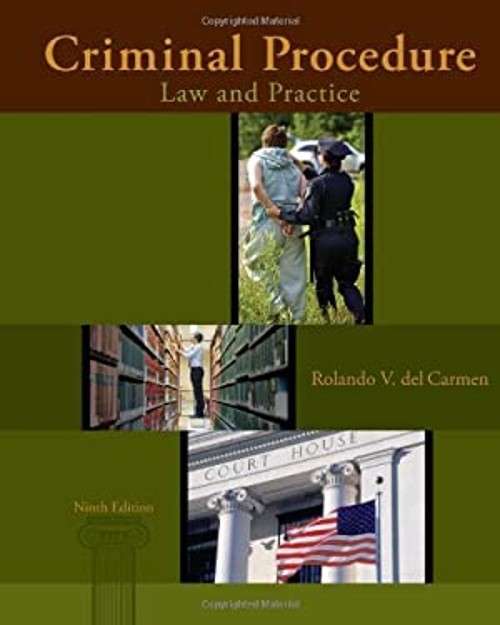 Criminal Procedure : Law and Practice Hardcover Rolando V. Del Ca