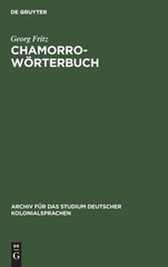 Fritz – Chamorro-Wrterbuch – New hardback or cased book – 00 – X555z