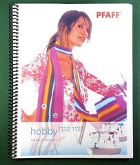 Pfaff Hobby 1132 1122 Instruction Manual: Full Color 56 Pages & Clear Covers!