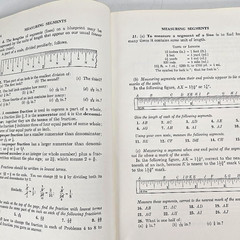 General Mathematics At Work Ewing Hart Industrial Hardcover Math 1952 Vintage