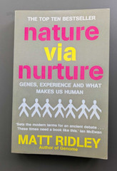 Nature via Nurture Matt Ridley Best Seller Used in Good Condition