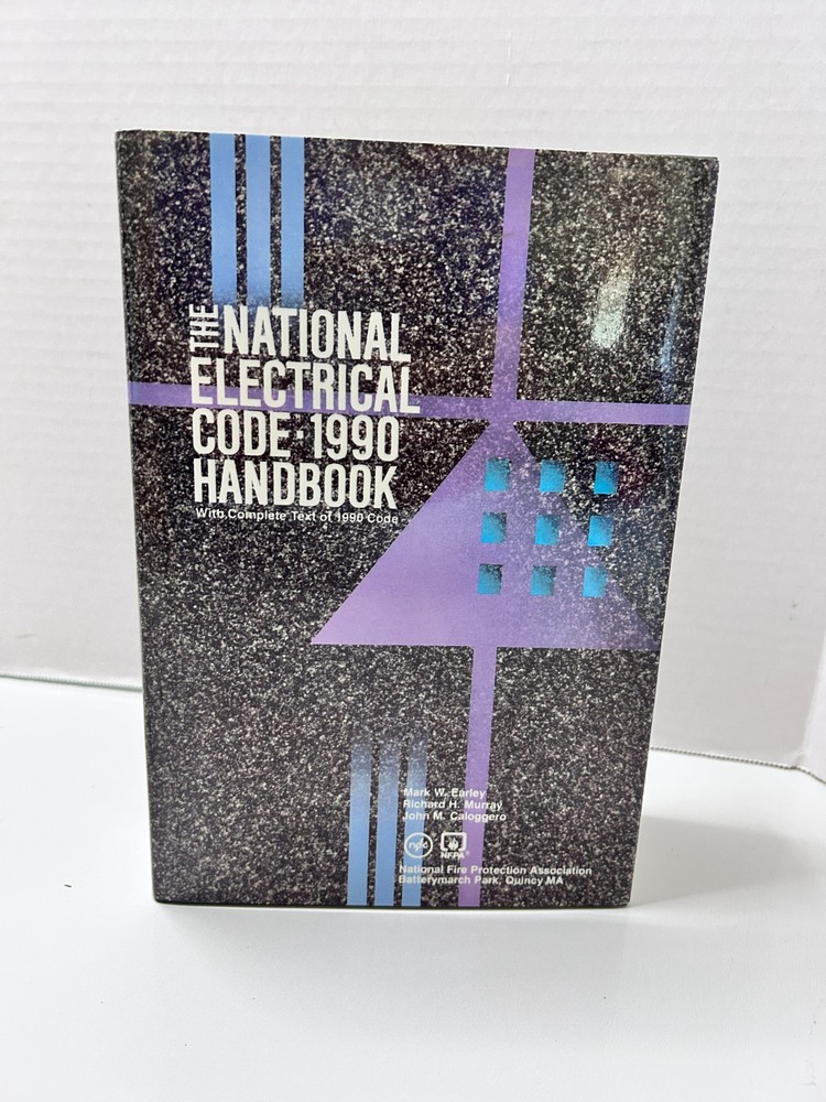 The National Electrical Code 1990 Handbook, Hardcover w/Dustjacket Very Good