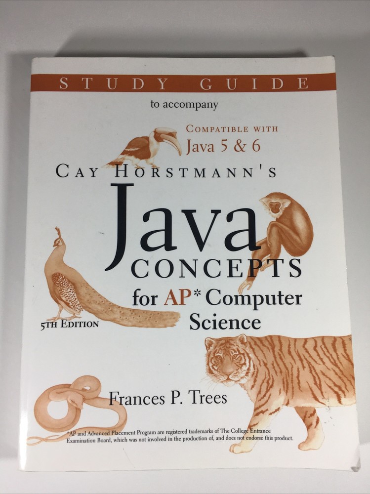 Java Concepts: Advanced Placement Computer Science Study by Horstmann, Cay S.