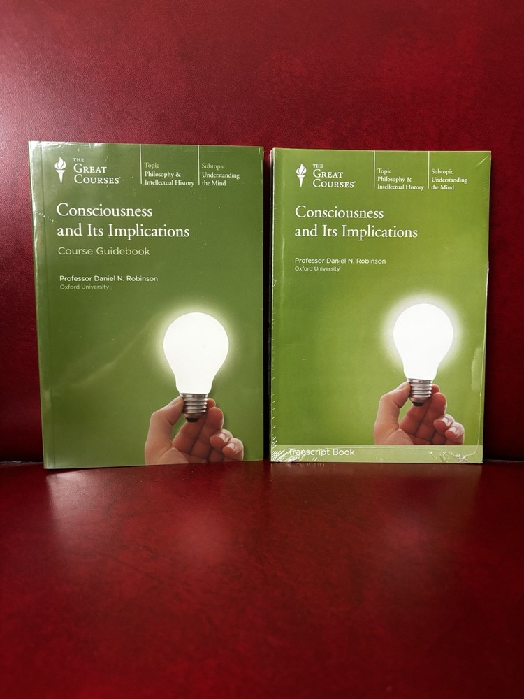 Great Courses Consciousness and it’s Implications Guidebook DVD Set Transcript