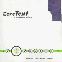Coretext : Handbook for Writers Paperback