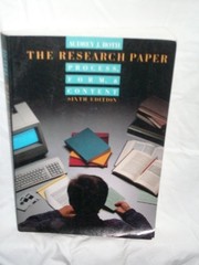 The Research Paper Process For – GOOD