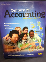 Century 21 Accounting: Multicolumn J. Gilbertson South-Western HC VG 250116