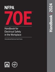 NFPA 70E Handbook for Electrical Safety in the Workplace 2024 HARDCOVER