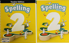 BJU Press Spelling 2 Teacher Edition & Student Worktext 4th Edition Grade 2