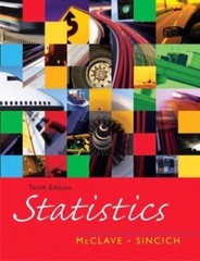 Statistics by James T. McClave; Terry Sincich