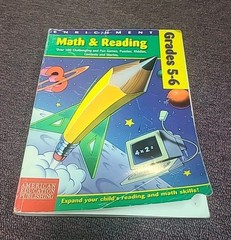 Enrichment Gifted Math-Reading Gr 5-6 by American Education Publishing