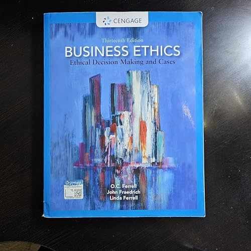 Business Ethics: Ethical Decision – Paperback, by Ferrell O. C.; – Very Good z