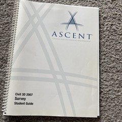 Ascent Center For Technical Knowledge: Civil 3D 2007 Survey