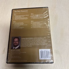 The New Testament by Bart D. Ehrman (Hardcover / DVD) SEALED