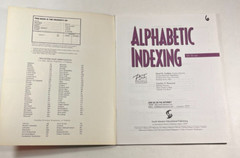 Alphabetic Indexing 6th Edition 1999 by Guthrie, Norwood South Western 053669268