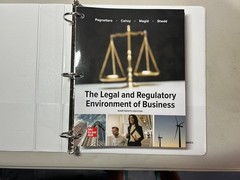 Legal & Regulatory Environment of Business Loose‑Leaf Textbook 19th Ed. NEW 2021