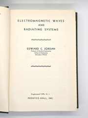 Electromagnetic Waves and Radiating Systems Jordan 1958 HC
