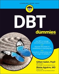 DBT For Dummies Gillian Galen|Blaise Aguirre paperback Very Good