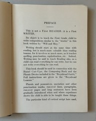 First Writer A Beginner’s Composition Reader By V.M.Hillyer Vintage School Book