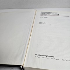Computers And Data Processing Vintage 1985 Third Edition by Steven L. Mandell
