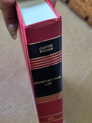2011 International Law Wolters Kluwer Sixth Edition hardcover