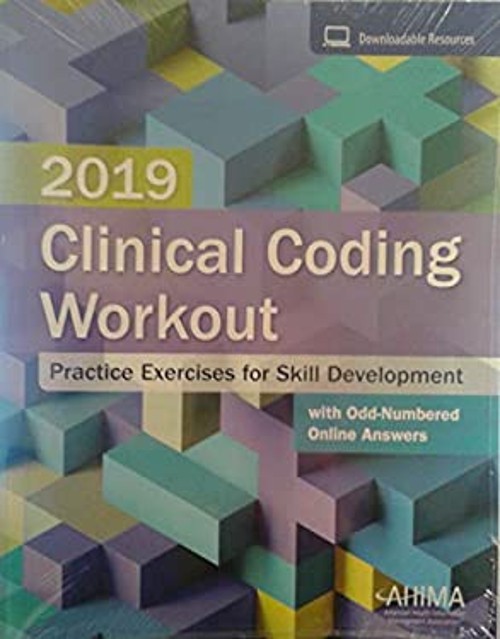 Clinical Coding Workout 2019 Paperback Ahima