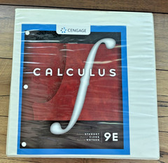 Calculus 9E — Stewart -Cengage, loose-leaf in binder, Includes all pages