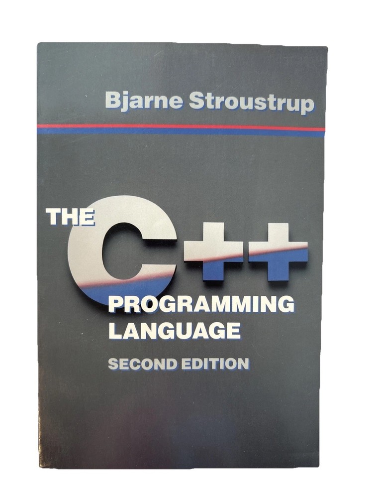 The C++ Programming Language Book Second Edition by Bjarne Stroustrup Computer