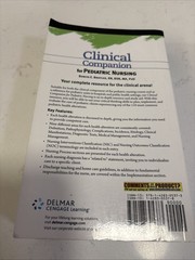 Clinical Companion for Pediatric Nursing (Nursing Reference)