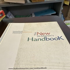 The New St. Martin’s Handbook 3rd Edition Lunsford Connors Horowitz 1999 PB