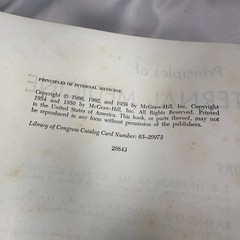 Harrison’s Principles of Internal Medicine, Fifth Edition 1966 (Vol.1 & Vol.2)