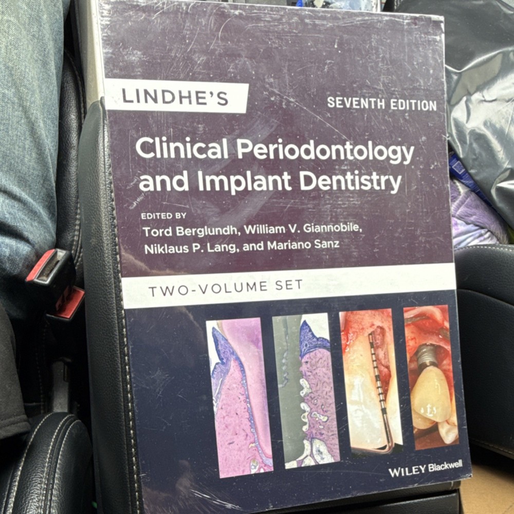 Wiley Lindhe’s Clinical Periodontology 7th Ed 2-Vol Hardcover Berglundh Giannob…