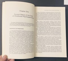 Issues in Abnormal Child Psychology 1st Edition PB (1973) Anthony Davids Vintage