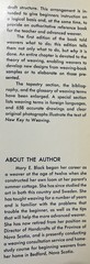 New Key to Weaving Mary E Black O.T.R. 1971 HC Master Guild Canadian Weavers VG