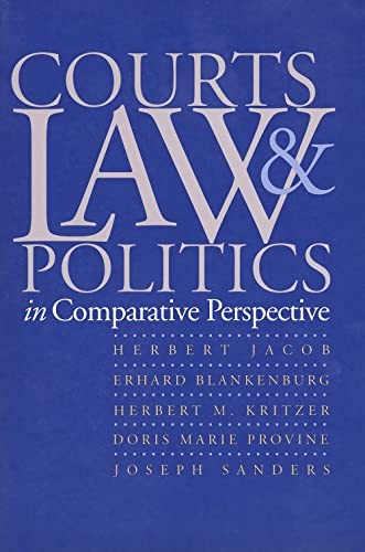 Courts, Law, and Politics in Comparative Perspective Brand New