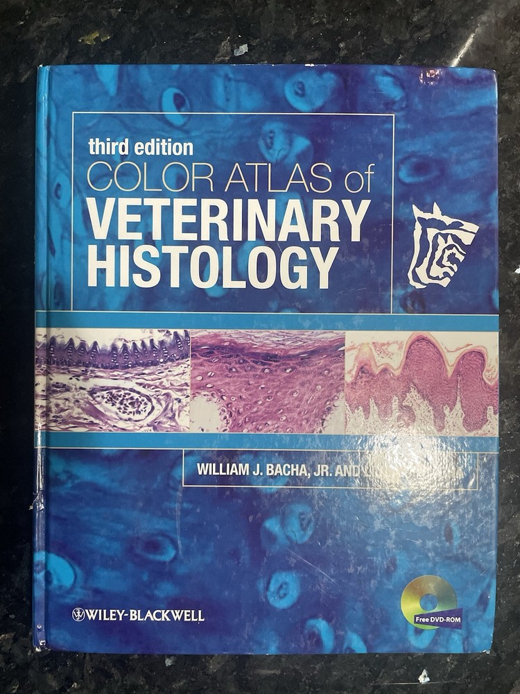 Color Atlas of Veterinary Histology – Hardcover, by Bacha Jr. William J.; – Good