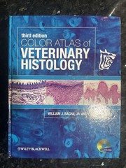 Color Atlas of Veterinary Histology – Hardcover, by Bacha Jr. William J.; – Good