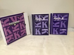 COMPLETE SET SAXON MATH KINDERGARTEN. HOMESCHOOLING CURRICULUM, USED EXCELLENT