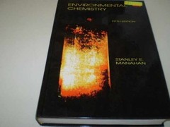 Environmental Chemistry, – Hardcover, by Manahan Stanley; Manahan – Very Good