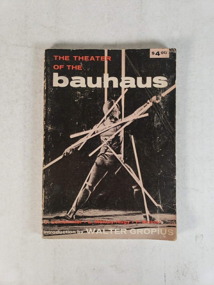 Theater of the Bauhaus by Arthur S. Wensinger (1971, 1st Wesleyan Paperback Ed.)
